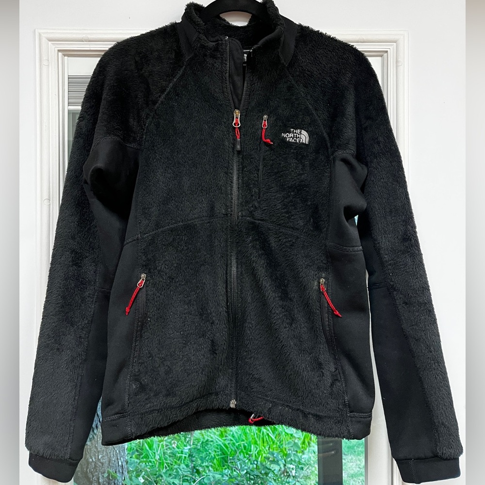 Woman’s size M- North Face Summit Series Fleece Jacket with red accents